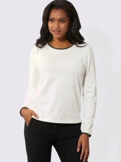 T-shirt à encolure ronde qualité coton
