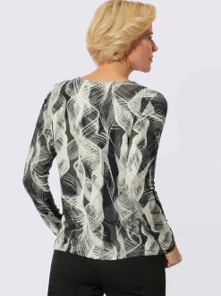 T-shirt à encolure ronde viscose