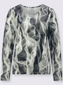 T-shirt à encolure ronde viscose