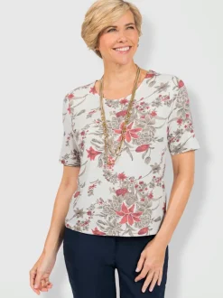 T-shirt à encolure ronde viscose
