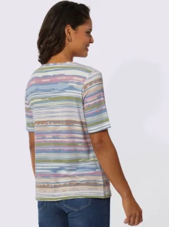 T-shirt à encolure ronde viscose