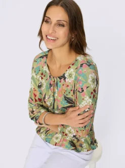 T-shirt à encolure ronde viscose