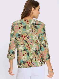 T-shirt à encolure ronde viscose