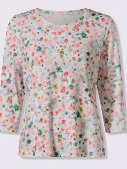 T-shirt à manches 3/4 95% viscose (ecovero)