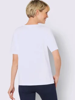 T-shirt à manches courtes allure marine