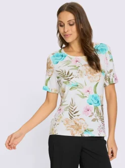 T-shirt à manches courtes avec viscose