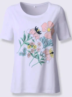 T-shirt à manches courtes imprimé floral