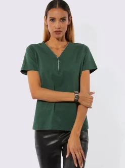 T-shirt à manches courtes produit certifié ocs