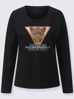 T-shirt à manches longues 100% coton