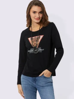 T-shirt à manches longues 100% coton