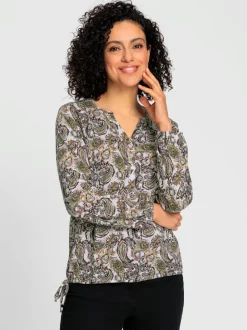T-shirt à manches longues coupe affinante