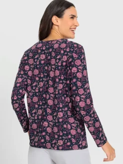 T-shirt à manches longues qualité coton doux sur la peau