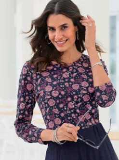 T-shirt à manches longues qualité coton doux sur la peau