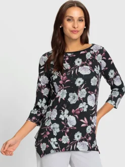 T-shirt à pointes qualité extensible