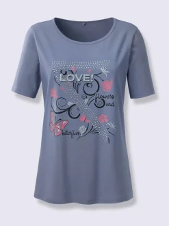 T-shirt accents brillants