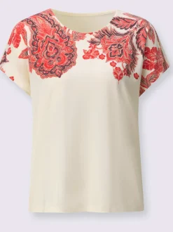 T-shirt imprimé 95% viscose (ecovero)