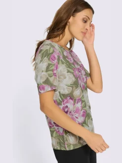 T-shirt imprimé 95% viscose (ecovero)
