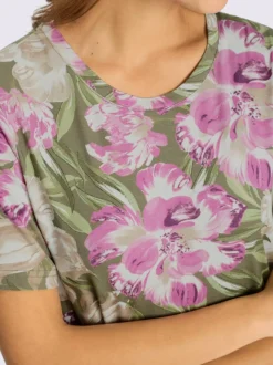 T-shirt imprimé 95% viscose (ecovero)