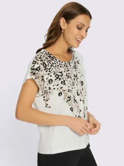 T-shirt imprimé 95% viscose (ecovero)