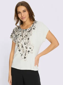 T-shirt imprimé 95% viscose (ecovero)