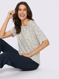 T-shirt imprimé motif animal tendance