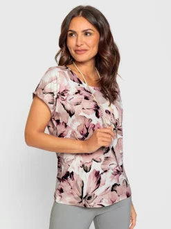 T-shirt imprimé viscose