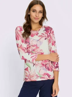 T-shirt imprimé viscose douce et fluide