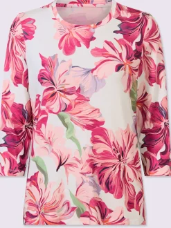 T-shirt imprimé viscose douce et fluide