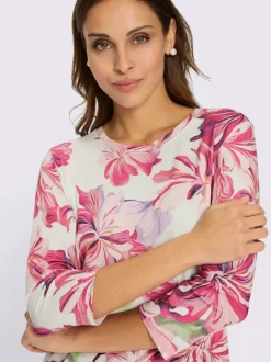 T-shirt imprimé viscose douce et fluide