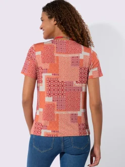 T-shirt imprimé viscose douce et fluide