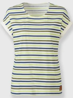 T-shirt rayé pur coton