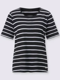 T-shirt rayé pur coton