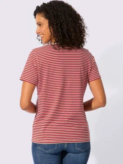 T-shirt rayé pur coton