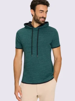 T-shirt à capuche à capuche