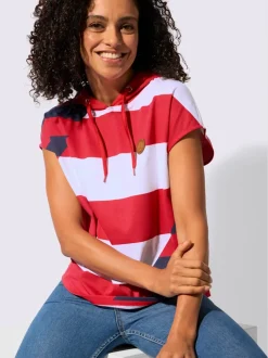 T-shirt à capuche pur coton