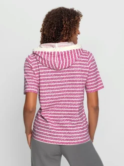 T-shirt à capuche pur coton