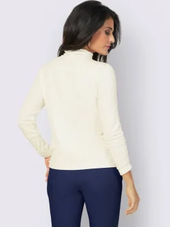 T-shirt à col montant viscose