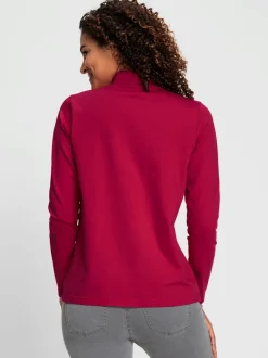 T-shirt à col roulé qualité coton