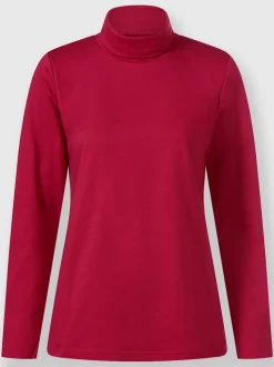 T-shirt à col roulé qualité coton