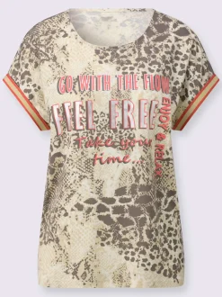 T-shirt 50% coton et 50% modal