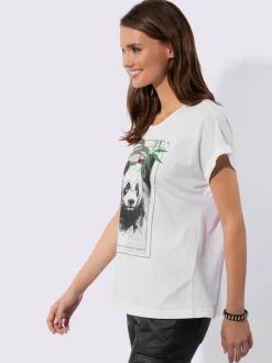 T-shirt 50% coton et 50% modal
