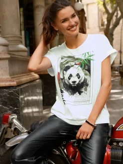 T-shirt 50% coton et 50% modal