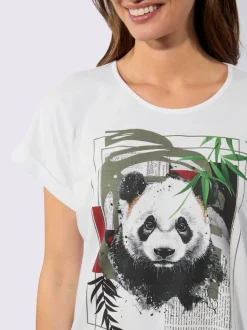 T-shirt 50% coton et 50% modal