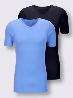 T-shirt côtes fines