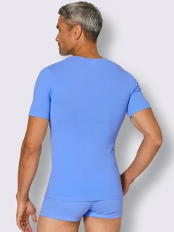 T-shirt côtes fines
