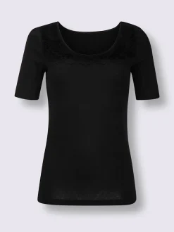 T-shirt côtes fines