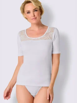 T-shirt côtes fines