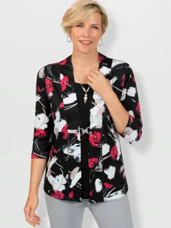 T-shirt 2 en 1 aspect 2 en 1