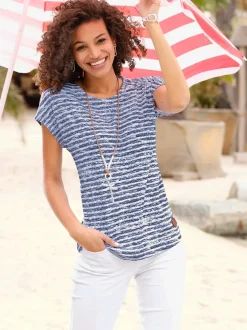 T-shirt à encolure ronde 50% coton