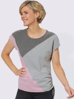 T-shirt à encolure ronde 68% coton